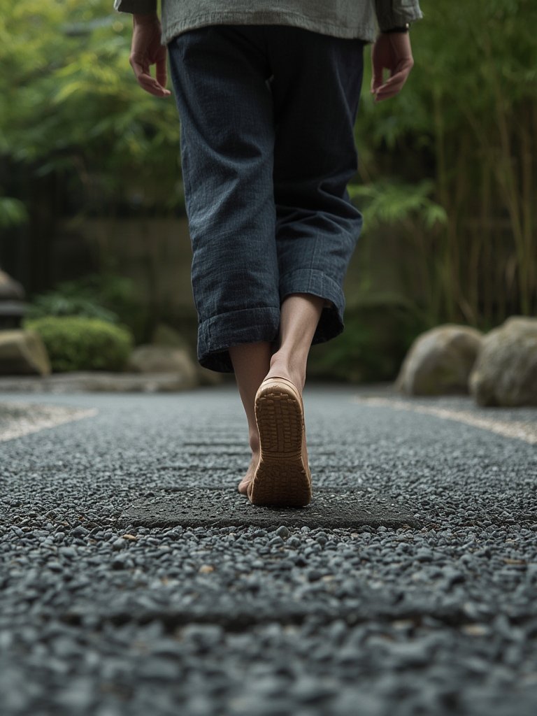 Japanese walking - Illustration 2